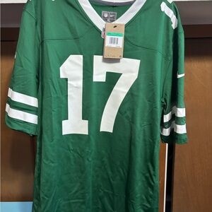 Nike Men's Green and White Jersey